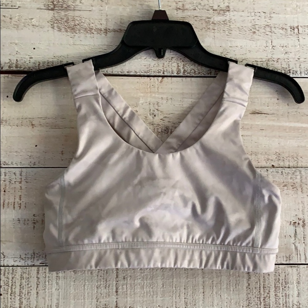 Lululemon sports bra. White, size 8.